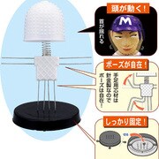 首ふり人形芯材 プルルホワイト付 023638