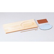 木彫鏡かざり小（しな）鏡付 030585