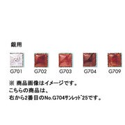 100g 七宝絵具 銀用淡色 No.G704 サンレッド25