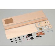 マルチ創作木工AM/FMラジオ電子部品取付済 50015