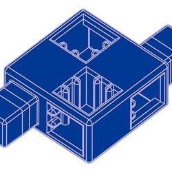 077888 [Artecブロック ハーフD 水 8pcsセット]