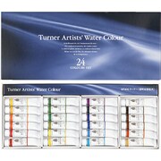 T 専門家用透明水彩絵具 24色セット