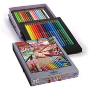 H アーチスト色鉛筆 36色 基本色 紙箱