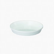 鉢皿サルーン2号 ホワイト