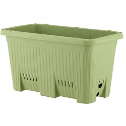 楽々菜園 深型 600支柱用フレーム付 [楽々菜園（らくらくさいえん）シリーズ プランター]