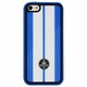 CSL-TPUPCIP5-MU/D3-BE [iPhone SE/5s/5用PC+TPUハードケース ブルー Bi-Material (PC and TPU) Stylish Protective Cover]