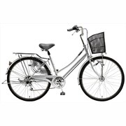 ノーパンク自転車 プロテクティア276S 27型 外装6段変速 メタリックシルバー TMF76S 27 919