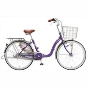 シティサイクル アスミックス24 24型 内装3段変速 ミラーメタリックパープル TALU43 24 690