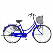 シティサイクル クローブ26 ハンドブレーキ 26型 変速なし メタリックブルー TG6TD 26 398