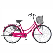 シティサイクル クローブ26 ハンドブレーキ 26型 変速なし フランボワーズ TG6TD 26 460