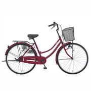 シティサイクル クローブ26 ハンドブレーキ 26型 変速なし マルーン TG6TD 26 485