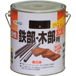 油性鉄部・木部用EX [1.6L 黒]