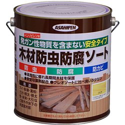 木材防虫防腐ソート [2.5L 透明(クリヤ)]