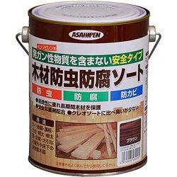 木材防虫防腐ソート [1L ブラウン]