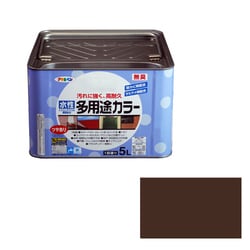 ヨドバシ.com - アサヒペン 水性多用途カラー [5L こげ茶] 通販【全品