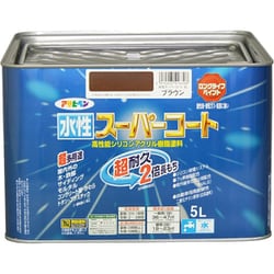 水性スーパーコート [5L ブラウン]