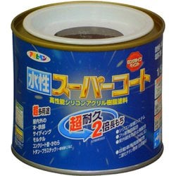水性スーパーコート [1/5L こげ茶]