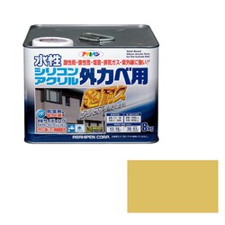 ヨドバシ.com - アサヒペン 水性シリコンアクリル 外かべ用 [8kg