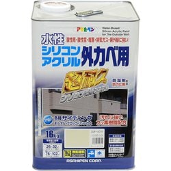 水性シリコンアクリル外かべ用 [16kg ミルキーホワイト]