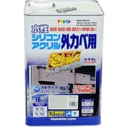 水性シリコンアクリル外かべ用 [16kg ソフトグレー]