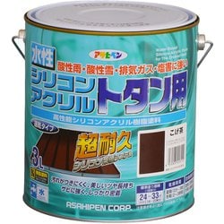 水性シリコンアクリルトタン用 [3L こげ茶]