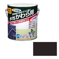 ヨドバシ.com - アサヒペン 水性 かわら用 [3L ココナッツブラウン