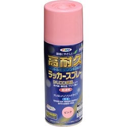 高耐久ラッカースプレー [300mL ピンク]