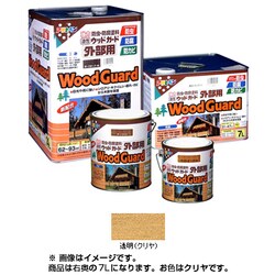 ヨドバシ.com - アサヒペン 油性ウッドガード 外部用 [7L クリヤ 01