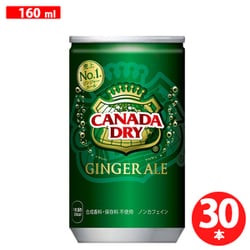 カナダドライ ジンジャーエール 缶160ml×30本 [炭酸飲料水]