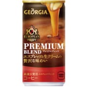 ジョージア ヨーロピアン プレミアムブレンド 缶185g×30本 [コーヒー飲料]