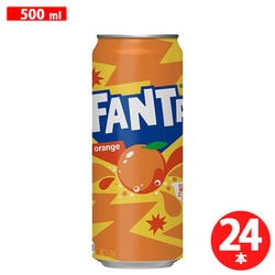 ファンタ オレンジ 缶500ml×24本 [炭酸飲料水]