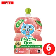 Qoo ぷるんぷるんクー ピーチ味 ハンディー125g×6袋 [果実果汁飲料]