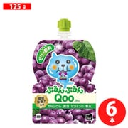 Qoo ぷるんぷるんクー ぶどう味 ハンディー125g×6袋 [果実果汁飲料]