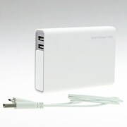 予備バッテリー 11200mAh ホワイト Smart Charger11200