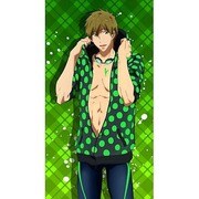 Free！ すりすりロングクッションカバー 真琴 [キャラクターグッズ]