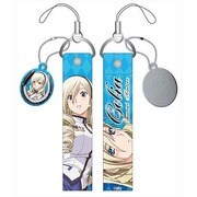 ワルキューレロマンツェ クリーナー付きスマホストラップワイド スィーリア [キャラクターグッズ]