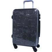 チェックブラック ハード ファスナー74.5cm 86L ET1783