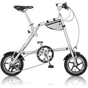 折りたたみ自転車 12型 外装7段変速 ホワイト NANOOーFD-1207