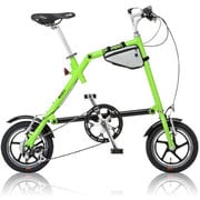 折りたたみ自転車 12型 外装7段変速 グリーン NANOOーFD-1207
