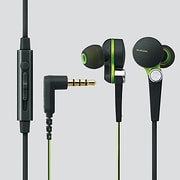 EHP-CS3570BK [スマートフォン用ヘッドホン 3.5mm4極 マイク有 ステレオ カナル Grand Bass System ブラック]