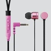 EHP-CSG3510PN5 [スマートフォン用ヘッドホン 3.5mm4極 マイク有 ステレオ カナル PINK PINK PINK ビビッドピンク×ビビッドピンク]