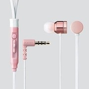 EHP-CSG3510PN6 [スマートフォン用ヘッドホン 3.5mm4極 マイク有 ステレオ カナル PINK PINK PINK スイートピンク×スイートピンク]