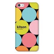 7821 [iPhone 5c用ケース marbleDOT 黒]