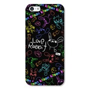 7824 [iPhone 5c用ケース RABBIT 黒]
