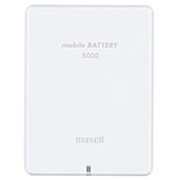 モバイルバッテリー5000mAh USB出力：1ポート 最大：2A MPC-RAC5000WK