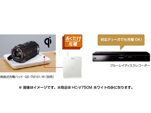 ヨドバシ.com - パナソニック Panasonic HC-V750M-W [デジタルハイビジョンビデオカメラ メモリータイプ32GB ホワイト]  通販【全品無料配達】