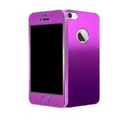 SAJ5S-OVT/H [iiPhone 5s/5用 ケース Aluminize Violet （Hair Line）]