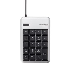 USB テンキーパッド メンブレン シルバー TK-TCM011SV