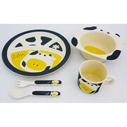 食器セット ファニーアニマルキッズ ディナーセット ウシ 14683