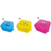 ランチボックス ファニーフェイス スクエア ランチケース 3Pセット 14330